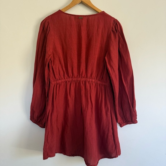 Saint Helena Cleo Mini Dress in burnt orange Size: S - Picture 3 of 5